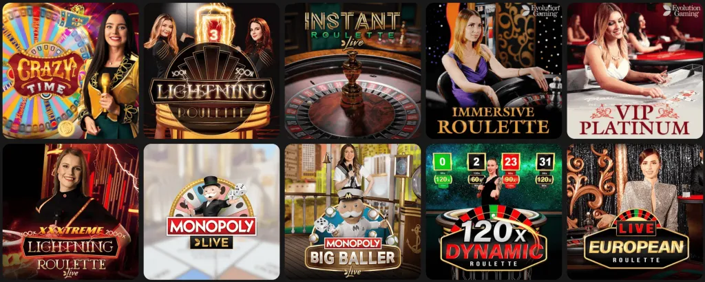 Live Casino en Slots Hidden Jack Casino